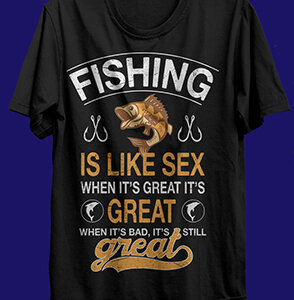 Fishing like sex